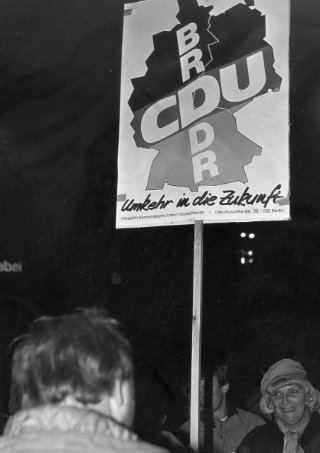 Montagsdemonstration Leipzig, 02.02.1990 | Quelle: ABL / B. Heinze